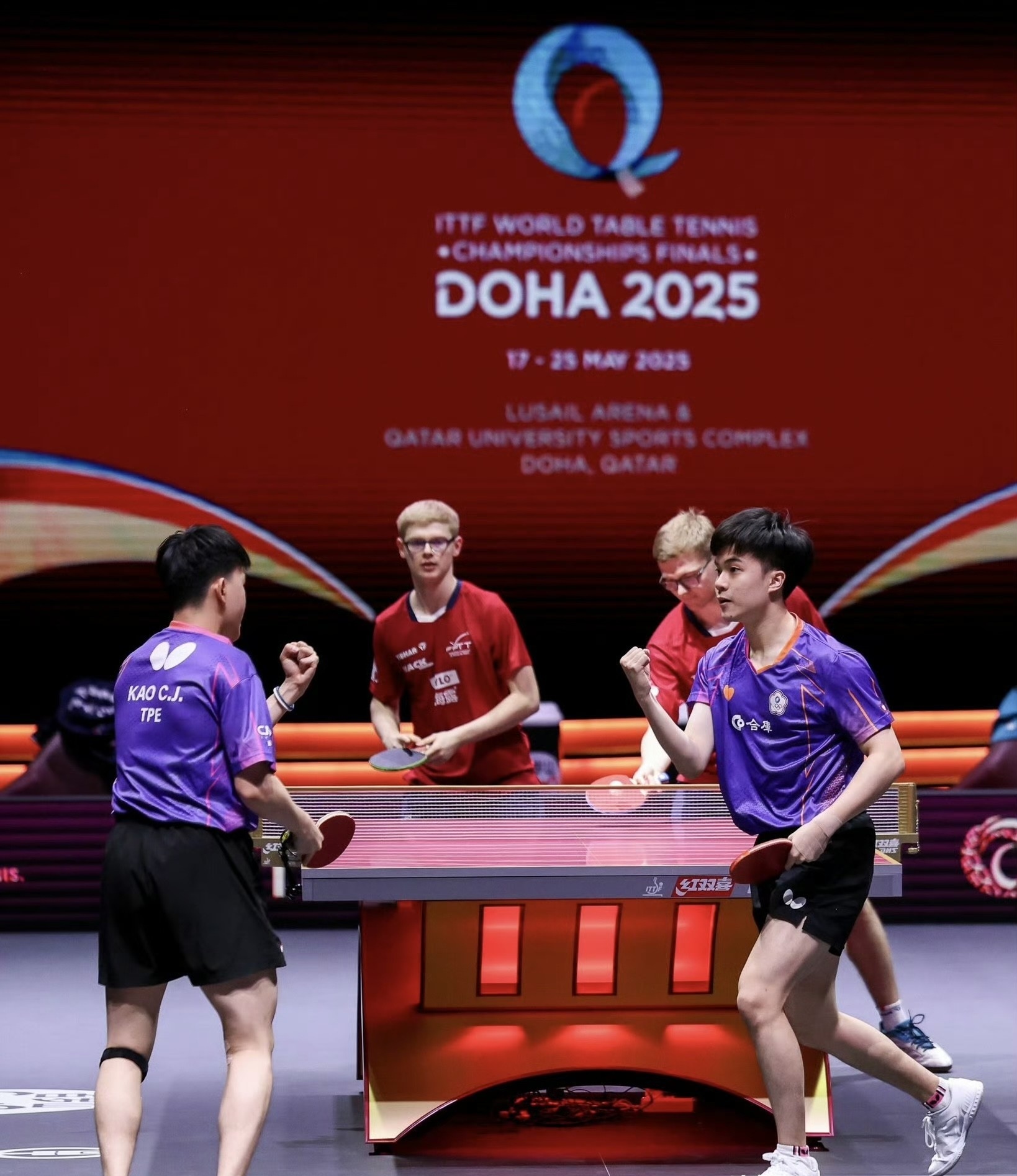 法国乒乓球队逆转比利时乒乓球队，许昕送出助攻的简单介绍